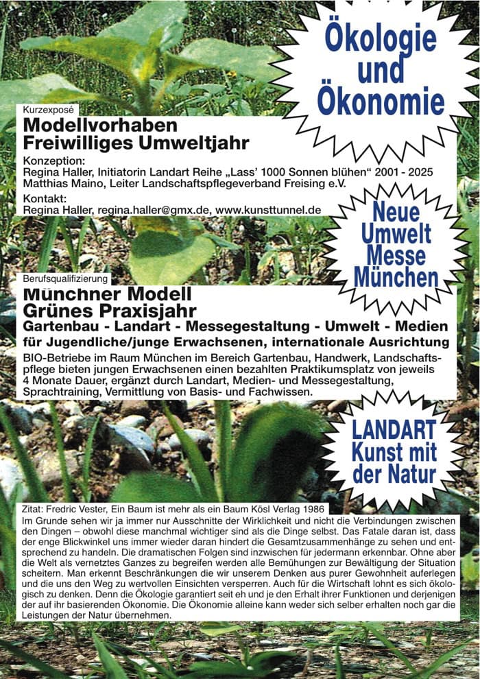 Modellvorhaben Freiwilliges Umweltjahr