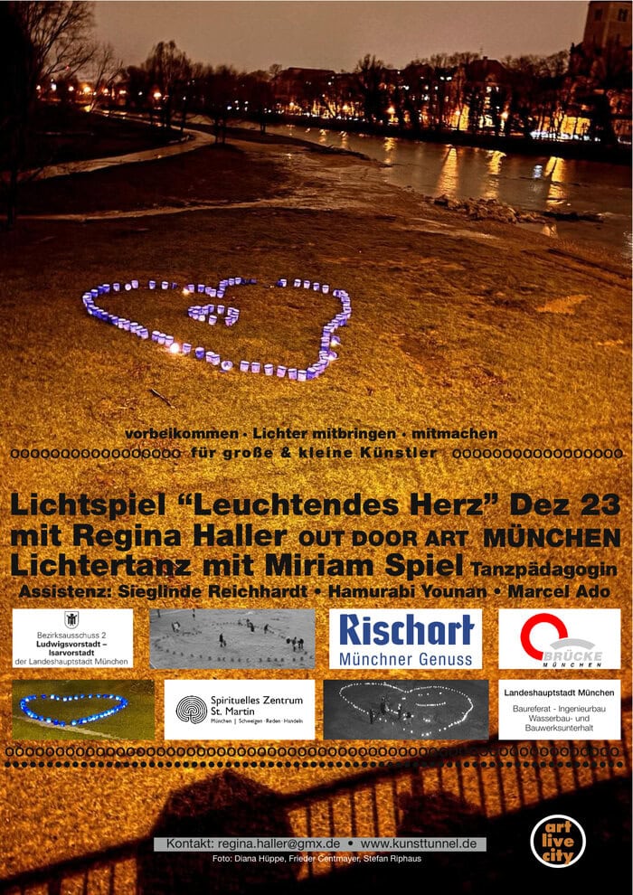 Leuchtendes Herz 2023 Regina Haller